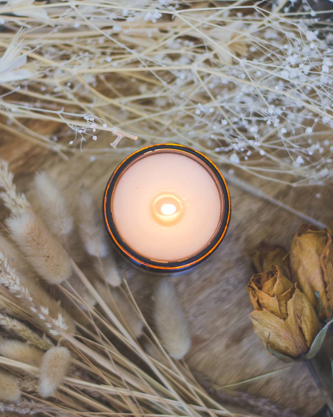 Flora Mini Natural Botanical Candle | Limited Edition