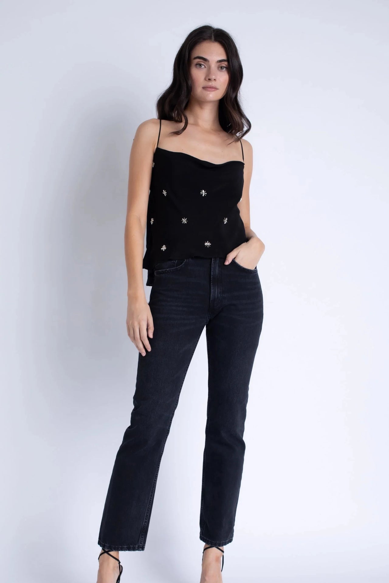Thea Embroidered Top