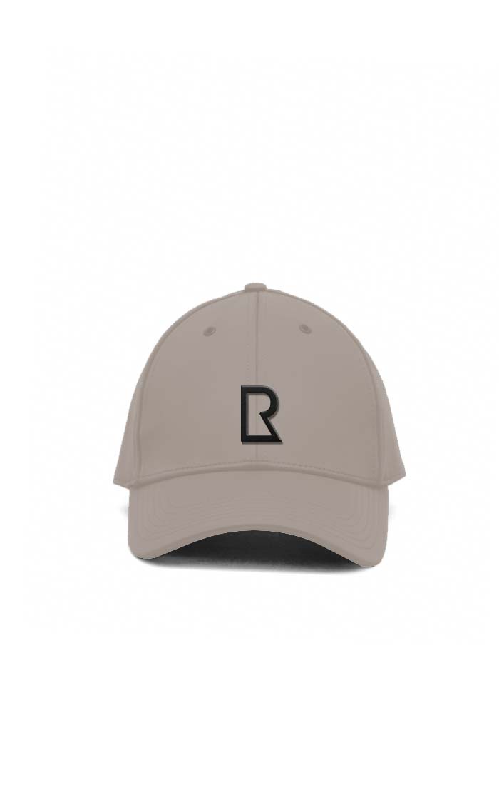 Arsene Baseball Cap with Metal R Cut Out Logo