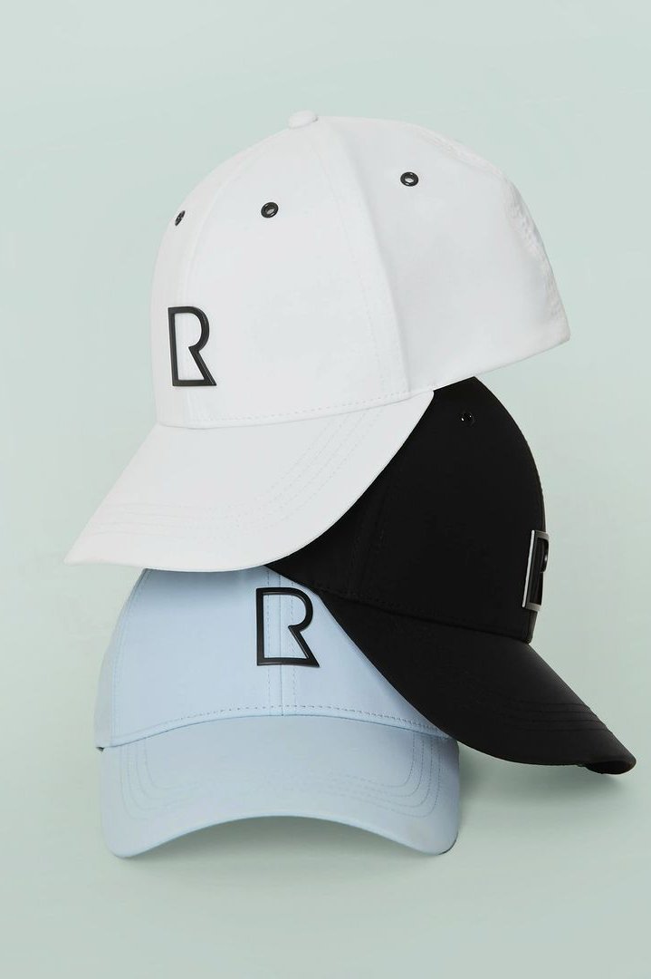 Arsene Baseball Cap with Metal R Cut Out Logo