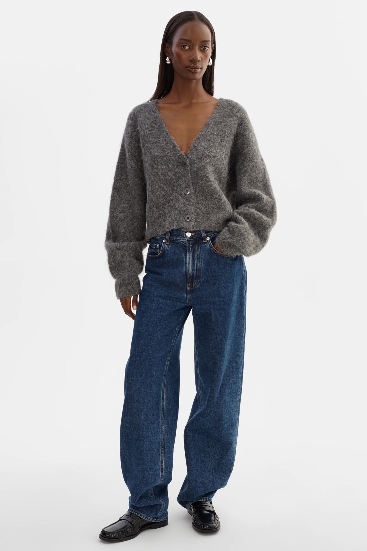 MINNIE | Alpaca Knit Cardigan