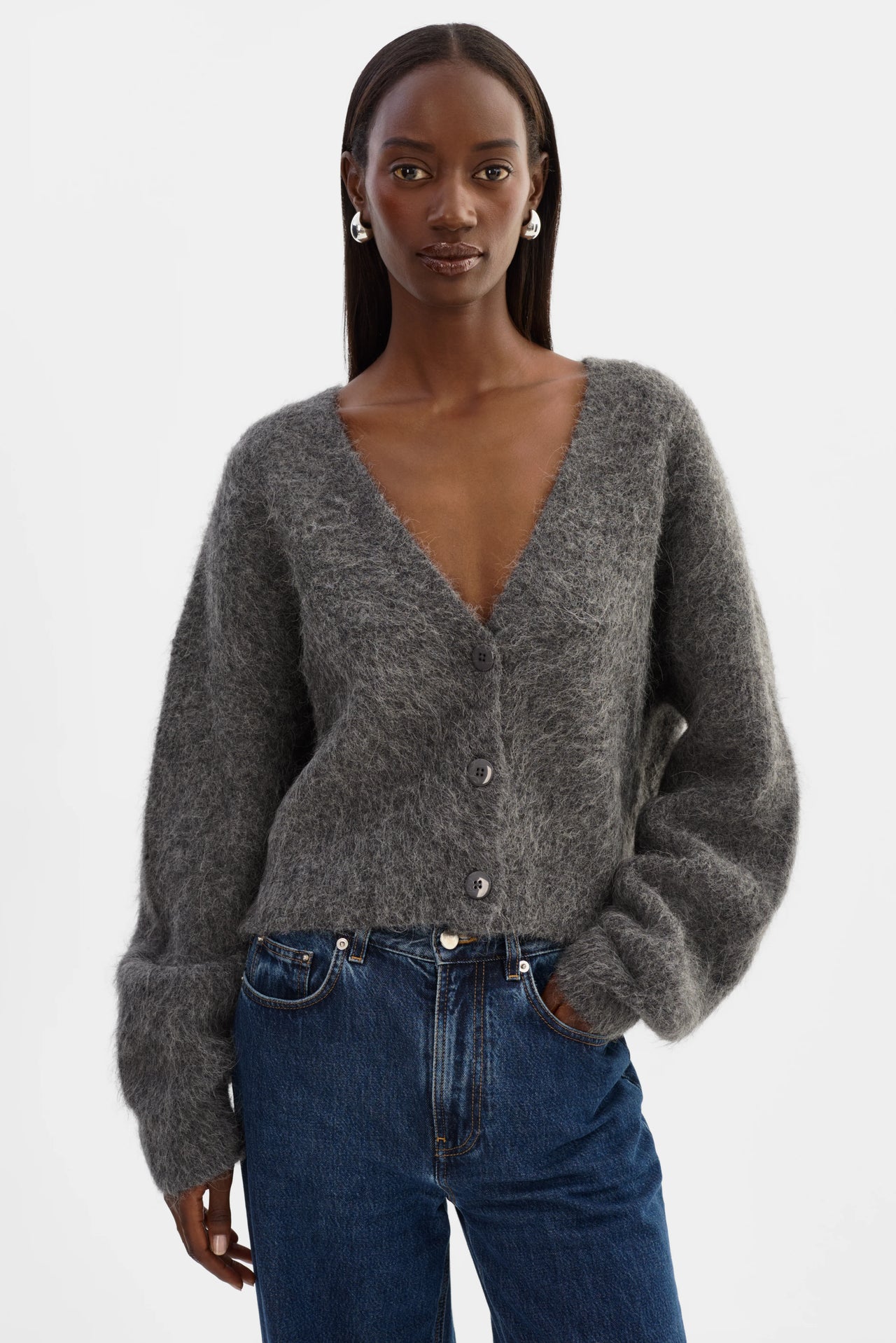 MINNIE | Alpaca Knit Cardigan