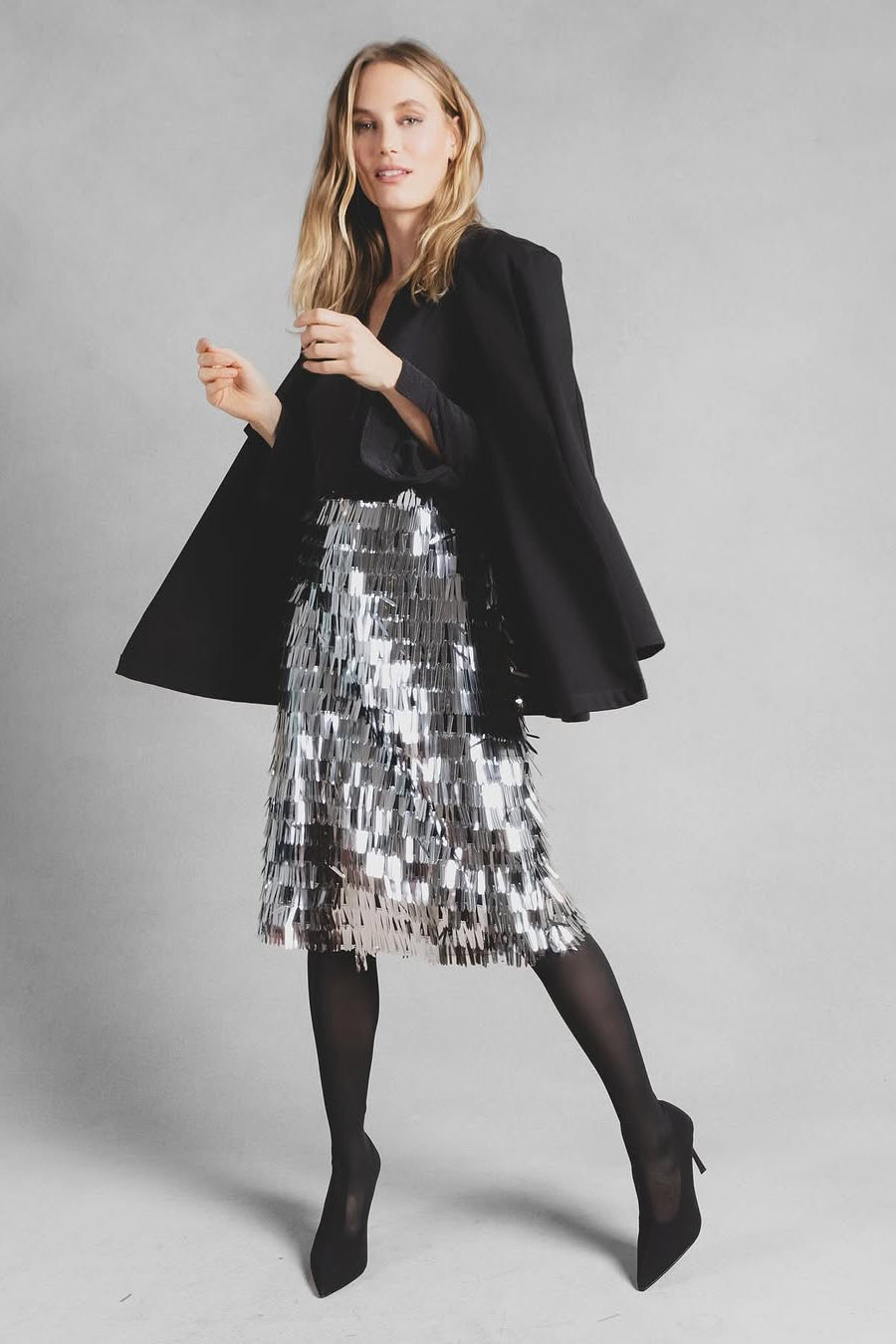 Ponte Knit Oversized Blazer