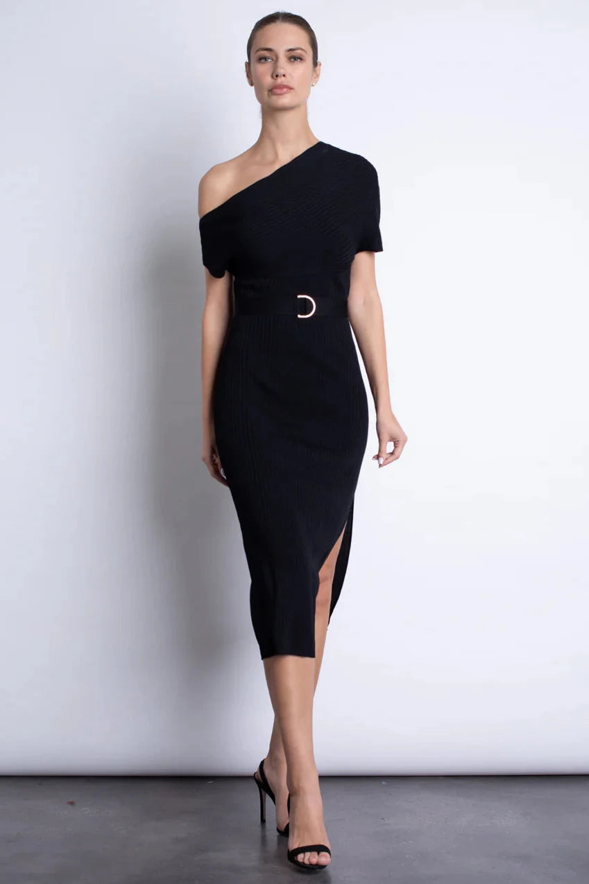 Amber Knit Midi Dress