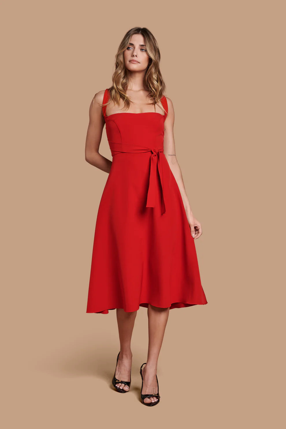 Valentina Dress - Red
