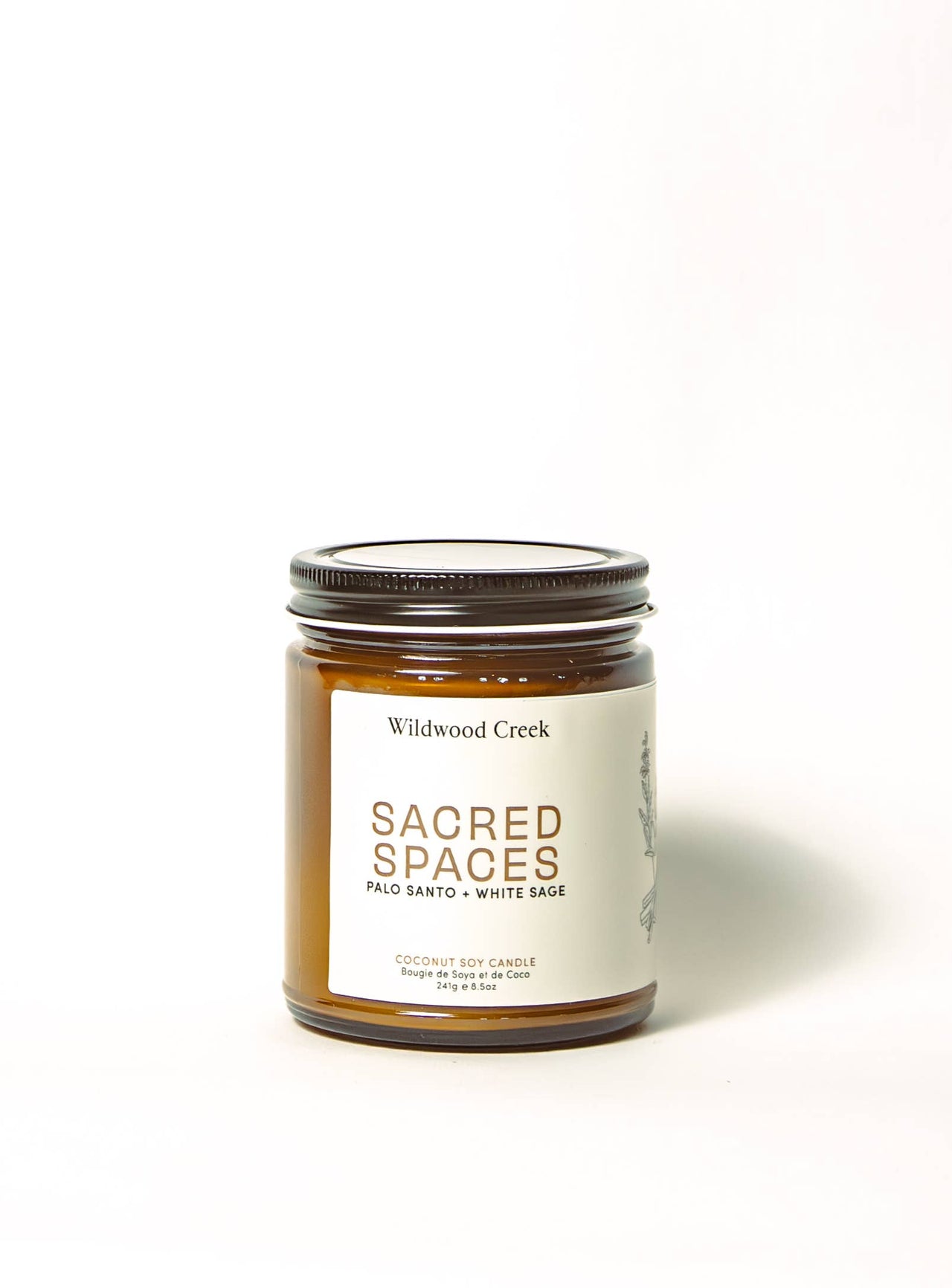 Sacred Spaces Natural Coconut Soy Candle | Vegan, Non-toxic