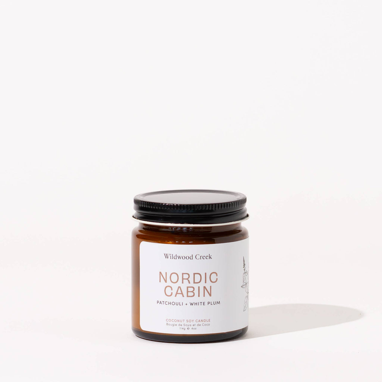 Nordic Cabin Mini Natural Coconut Soy Candle | Vegan